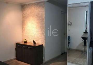 Apartamento com 3 quartos à venda na rua desembargador ítalo galli, 111, loteamento country ville, campinas, 78 m2 por r$ 288.000