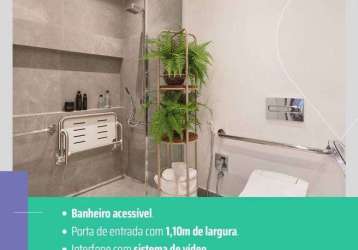 Apartamento para venda possui 40 metros quadrados com 1 quarto em alto da glória