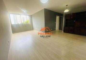 Apartamento com 3 dormitórios, 89 m² - venda por r$ 560.000,00 ou aluguel por r$ 3.496,70/mês - vila adyana - são josé dos campos/sp