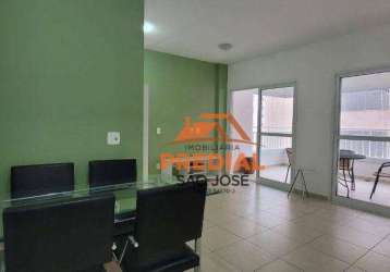 Apartamento para alugar, 71 m² por r$ 4.674,25/mês - jardim aquarius - são josé dos campos/sp