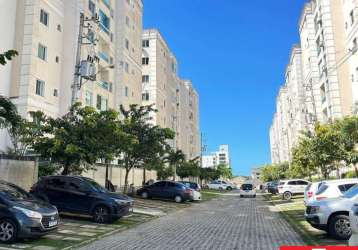 Apartamento com 2 quartos à venda na rua buraquinho, buraquinho, lauro de freitas, 52 m2 por r$ 355.000