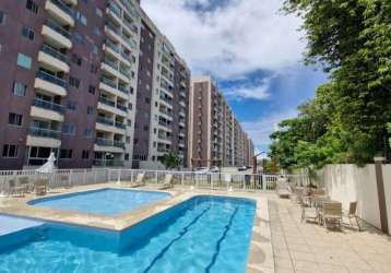 Apartamento com 3 quartos à venda na parque jockey clube, parque jockey clube, lauro de freitas, 65 m2 por r$ 420.000