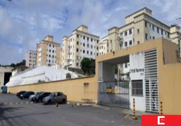 Apartamento com 2 quartos à venda na rua josé leite, 1, caji, lauro de freitas, 50 m2 por r$ 150.000