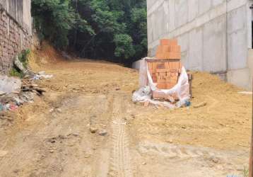 Terreno limpo, nivelado, 10×37m na chacara das pedras.