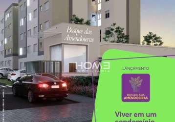 Apartamento à venda, 42 m² por r$ 185.900,00 - amendoeira - são gonçalo/rj