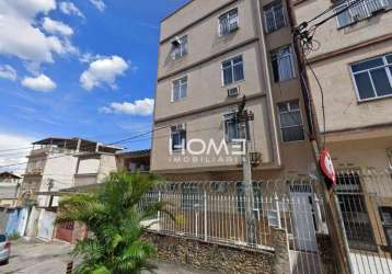 Apartamento com 2 dormitórios à venda, 46 m² por r$ 160.000,00 - abolição - rio de janeiro/rj