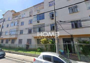 Apartamento com 2 dormitórios à venda, 60 m² por r$ 133.000,00 - rio comprido - rio de janeiro/rj