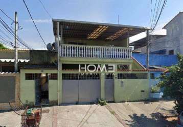 Casa com 4 dormitórios à venda, 245 m² por r$ 219.000 - colégio - rio de janeiro/rj