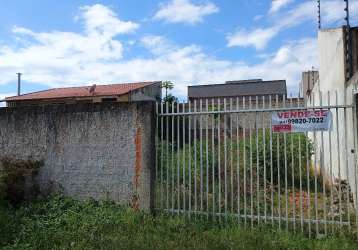 Terreno a venda no bairro cruzeiro - são jose dos pinhais - pr