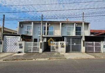 Sobrado com 2 dormitórios à venda por r$ 320.000,00 - jardim iririú - joinville/sc