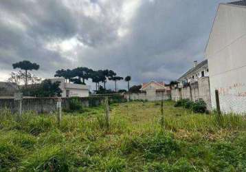 Terreno à venda, 1040 m² por r$ 1.565.000,00 - portão - curitiba/pr