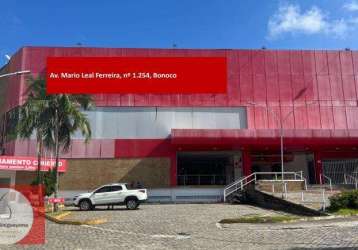 Galpão para locação em salvador, brotas, 2 banheiros, 90 vagas