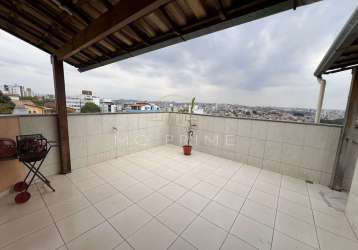 Apartamento cobertura em pirajá, belo horizonte/mg