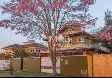 Casa com 4 dormitórios à venda, 227 m² por r$ 4.250.000,00 - campeche - florianópolis/sc