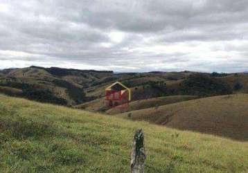 Terreno à venda, 193600 m² por r$ 640.000 - zona rural - cunha/sp