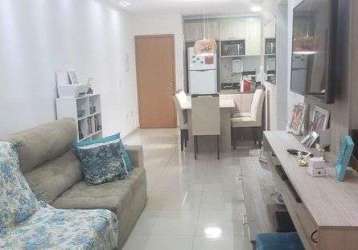 Apartamento com 2 dormitórios à venda, 60 m² por r$ 315.000 - parque santo antônio - jacareí/sp