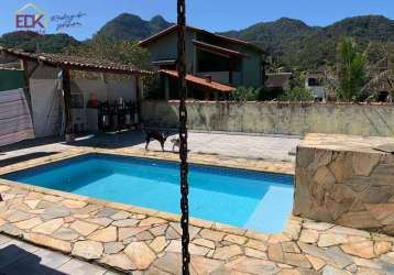 Casa à venda, 150 m² por r$ 670.000,00 - horto florestal - ubatuba/sp