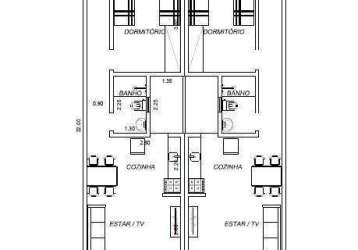 Casa com 2 dormitórios à venda, 57 m² por r$ 287.000,00 - flamboyant - pindamonhangaba/sp