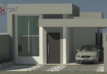 Casa com 2 dormitórios à venda, 96 m² por r$ 350.000 - loteamento residencial e comercial flamboyant - pindamonhangaba/sp