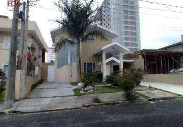 Sobrado com 3 dormitórios à venda, 180 m² por r$ 1.440.000,00 - villa branca - jacareí/sp