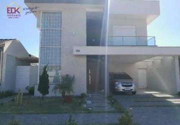 Sobrado com 5 dormitórios, 167 m² - venda por r$ 2.015.000,00 ou aluguel por r$ 8.460,00/mês - condomínio terras do vale - caçapava/sp