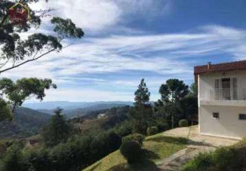 Sobrado com 4 dormitórios à venda, 250 m² por r$ 1.550.000,00 - pedra do fogo - campos do jordão/sp