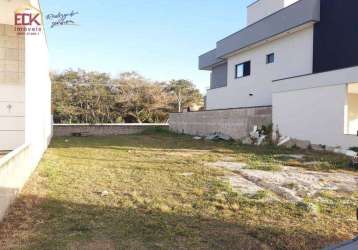 Terreno à venda, 300 m² por r$ 335.000,00 - condomínio parque das araucárias - tremembé/sp