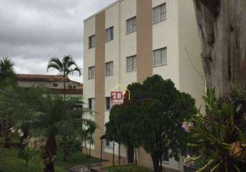 Apartamento com 2 dormitórios à venda, 58 m² por r$ 155.000 - jardim bela vista - jacareí/sp