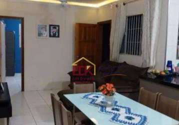 Casa com 2 dormitórios à venda por r$ 375.000 - cidade salvador - jacareí/sp