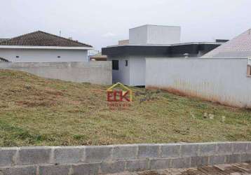 Terreno condomínio - condomínio residencial mantiqueira - 252m²