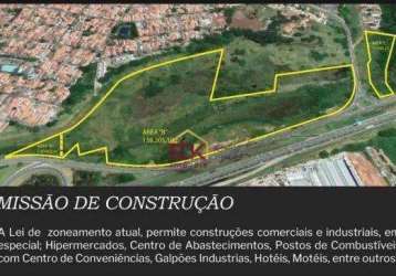 Área - 156.000 m2  - são josé dos campos - próx. vista verde - comercial e industrial! oportunidade!