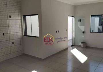 Casa com 2 dormitórios à venda, 65 m² por r$ 297.000 - residencial e comercial portal dos eucaliptos - pindamonhangaba/sp