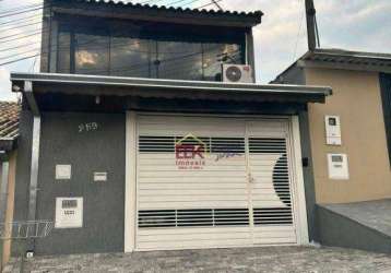 Sobrado com 3 dormitórios à venda, 192 m² por r$ 403.000 - bandeira branca - jacareí/sp