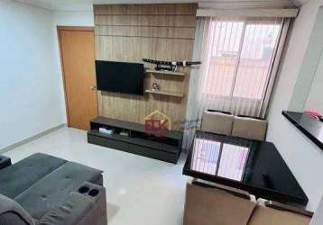 Apartamento com 2 dormitórios à venda, 50 m² por r$ 250.000 - jardim yolanda - jacareí/sp