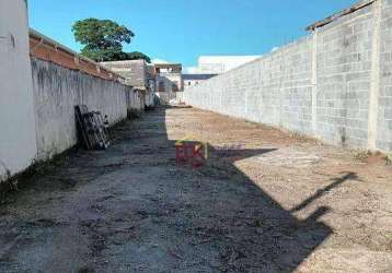 Terreno à venda, 135 m² por r$ 400.000 - centro - são josé dos campos/sp