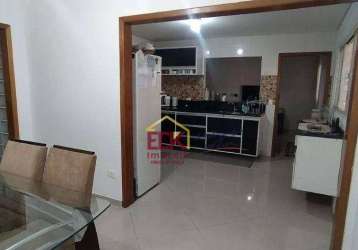 Casa com 3 dormitórios à venda, 170 m² por r$ 742.000 - vila das flores - são josé dos campos/sp