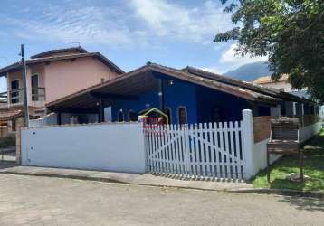 Casa com 4 dormitórios à venda, 200 m² por r$ 690.000,00 - massaguaçu - caraguatatuba/sp