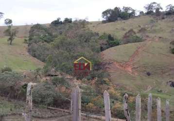 Área à venda, 605000 m² por r$ 1.750.000 - zona rural - cachoeira paulista/sp