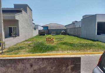 Terreno à venda, 253 m² por r$ 220.000 - caminho novo - tremembé/sp