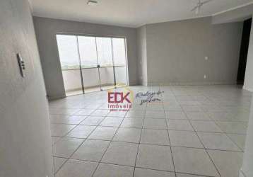 Apartamento com 3 dormitórios, 120 m² - venda por r$ 600.000 ou aluguel por r$ 2.750/mês - vila indiana - guaratinguetá/sp