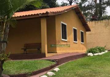 Chácara com 4 dormitórios à venda, 1690 m² por r$ 1.090.000,00 - caputera - arujá/sp