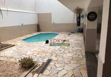 Casa com 3 dormitórios à venda, 215 m² por r$ 580.000 - parque manoel de vasconcelos - sumaré/sp