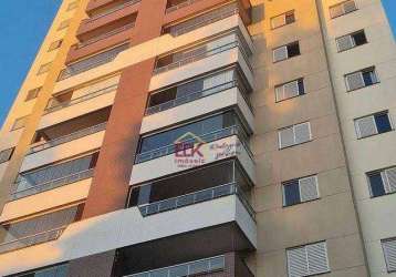 Apartamento com 2 dormitórios à venda, 86 m² por r$ 742.000,00 - jardim satélite - são josé dos campos/sp