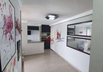 Apartamento com 2 dormitórios à venda, 54 m² por r$ 318.000 - taboão - diadema/sp