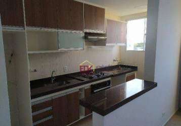 Apartamento com 2 dormitórios à venda, 46 m² por r$ 207.000,00 - vila mariana - aparecida/sp