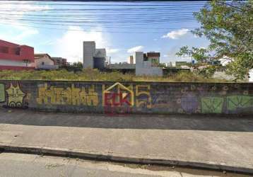 Terreno à venda, 1220 m² por r$ 1.820.000,00 - jundiapeba - mogi das cruzes/sp