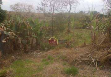 Terreno à venda, 1000 m² por r$ 117.000 - chácaras santa rita - caçapava/sp