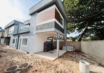 Casa com 2 dormitórios à venda, 70 m² por r$ 250.000,00 - âncora - rio das ostras/rj