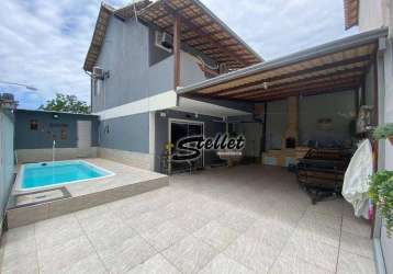 Casa com 3 dormitórios à venda, 90 m² por r$ 430.000,00 - terra firme - rio das ostras/rj