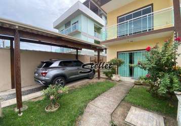 Casa com 4 dormitórios à venda, 132 m² por r$ 650.000,00 - praia mar - rio das ostras/rj